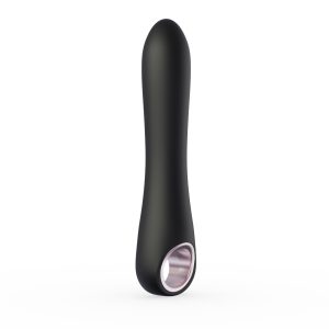 Vibrador Recto Liso Recargable – Negro